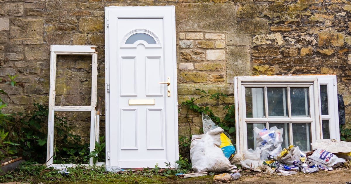 Our Window and Door Removal Service in Milton Keynes